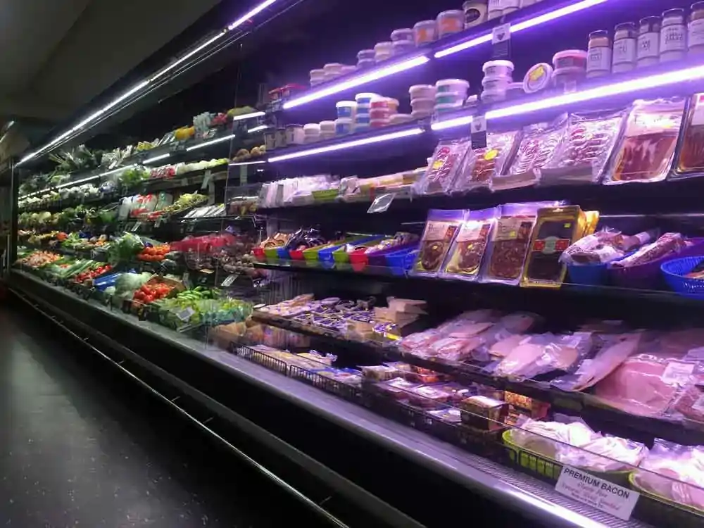 Commercial Multideck Refrigeration Newcastle Commercial multideck refrigeration display installed in a food retail store by Mercury Refrigeration Newcastle