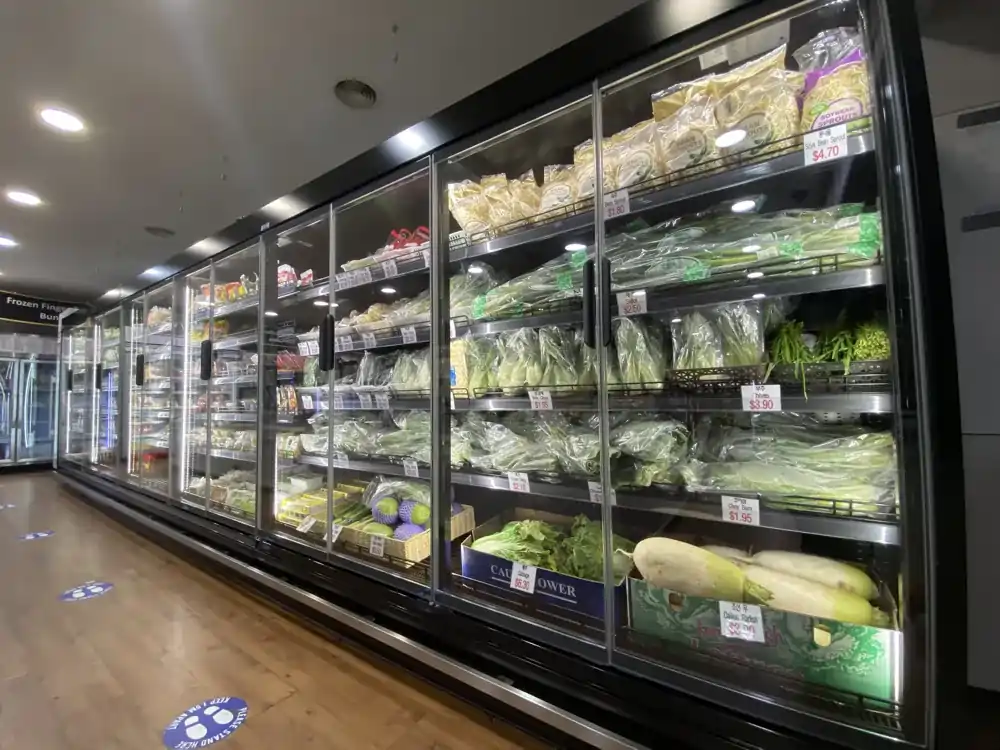 Enclosed VSD Refrigerated Display Newcastle Enclosed VSD remote refrigerated display cabinet installed by Mercury Refrigeration Newcastle